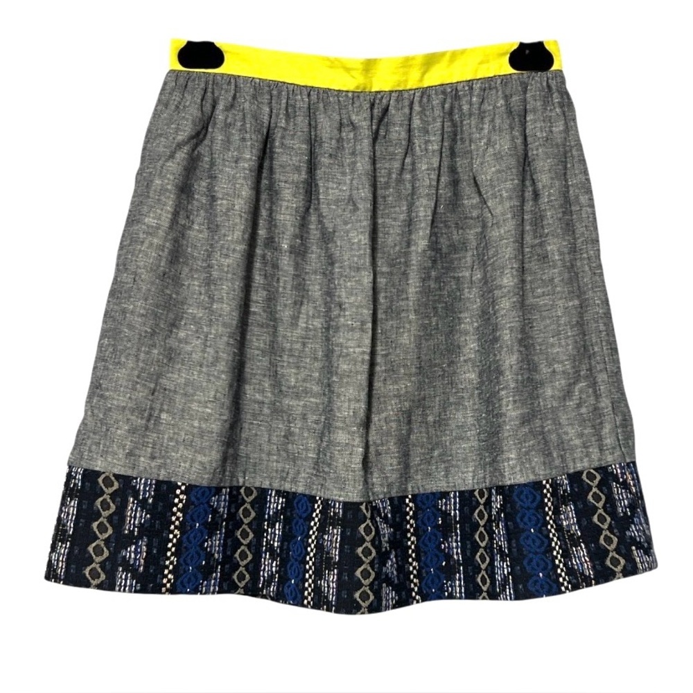 🇨🇦 EVE GRAVEL Linen Blend Skirt